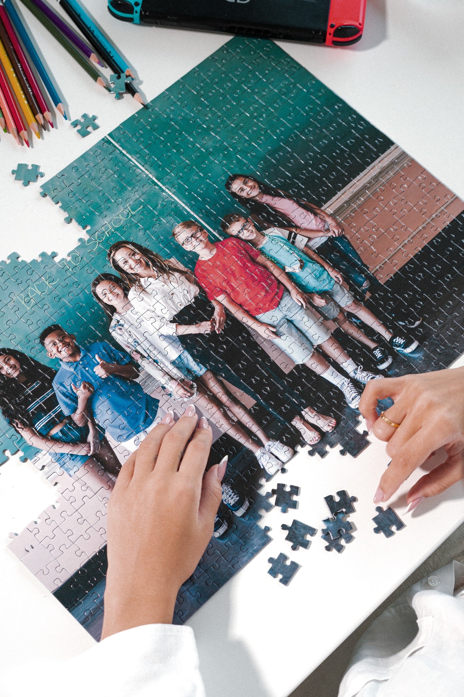 Customized Rectangular Carboard Puzzle